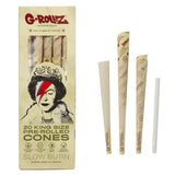 G-Rollz Banksy's Graffiti Organic Hemp King Size Cones