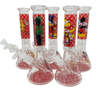 Cartoon with LV Pattern 10 Inch Beaker -disc