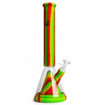 LIT 14" Silicone with Glass Chamber Beaker