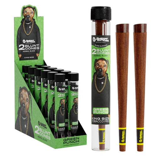 G-ROLLZ The Dog Terpene Infused Herbal Blunt Cones