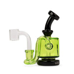 Red Eye Glass 4.25 Inch Mini Rig With 3 Hole Perc