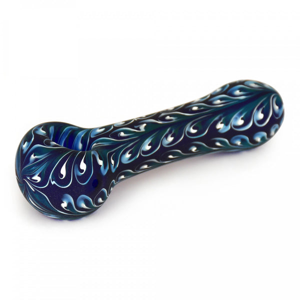 4.5 Inch Frosted Paisley Hand Pipe