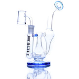 Castle Dab Rig Inline Recycler 8 Inch -disc