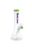 HOSS 9.5 Inch Mini Beaker With Colored Accents