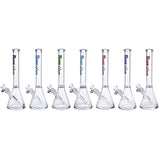 Hoss 18 Inch Super Thick Beaker with Colored Logo-disc