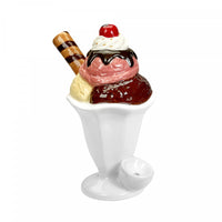 Ceramic Ice Cream Sundae Pipe